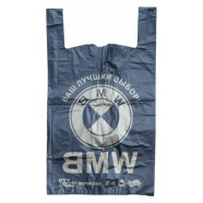 Пакет ПЕТ, майка, BMW super bag, 430х580, 50шт/уп